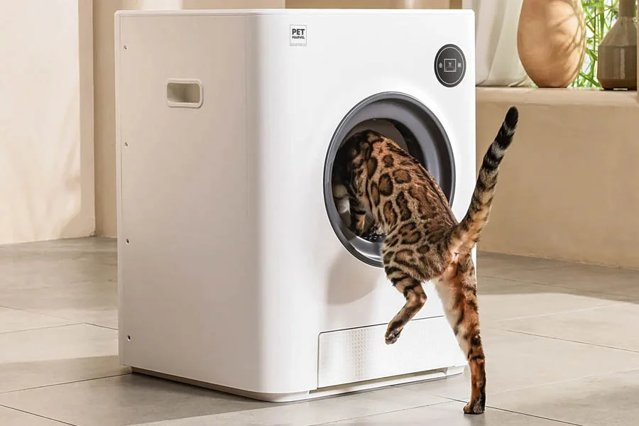 electric cat litter boxes